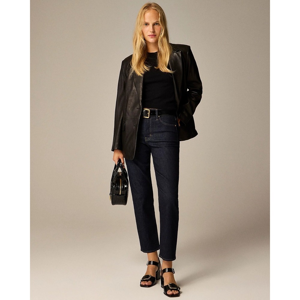 J.Crew 2025 03 Slim Jeans Womens 30 Dark Straight Leg CC539 Classic Capsule Chic